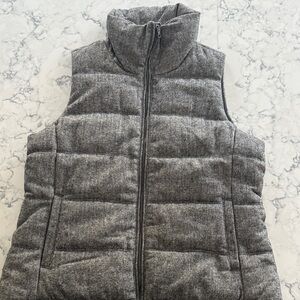 Old Navy Charcoal Puffer Vest
